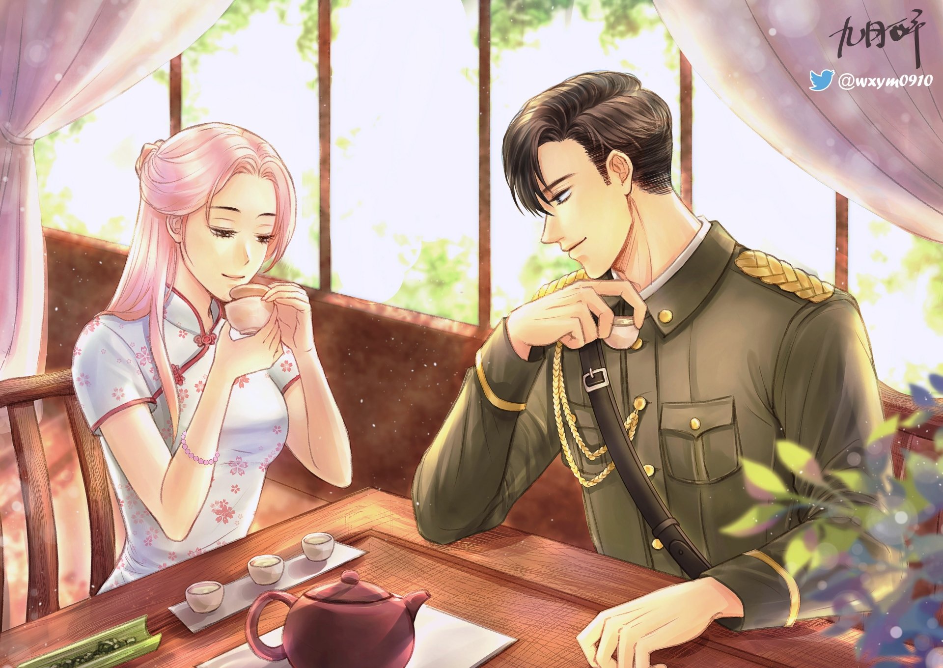 Download Anime Boy Meets Girl 4k Ultra HD Wallpaper by 九月醉