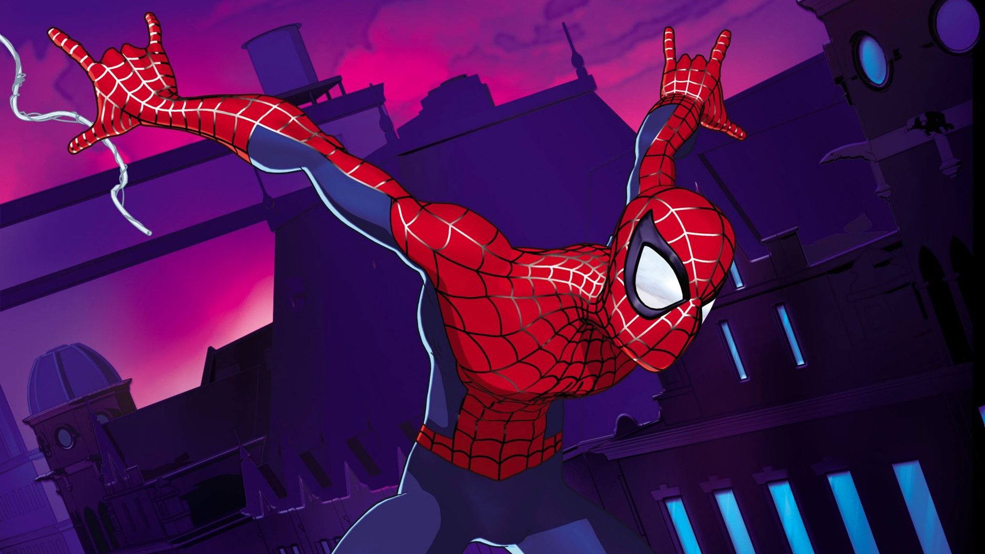 Spider-Man: The New Animated Series HD Wallpaper Background Image 1920x1080...