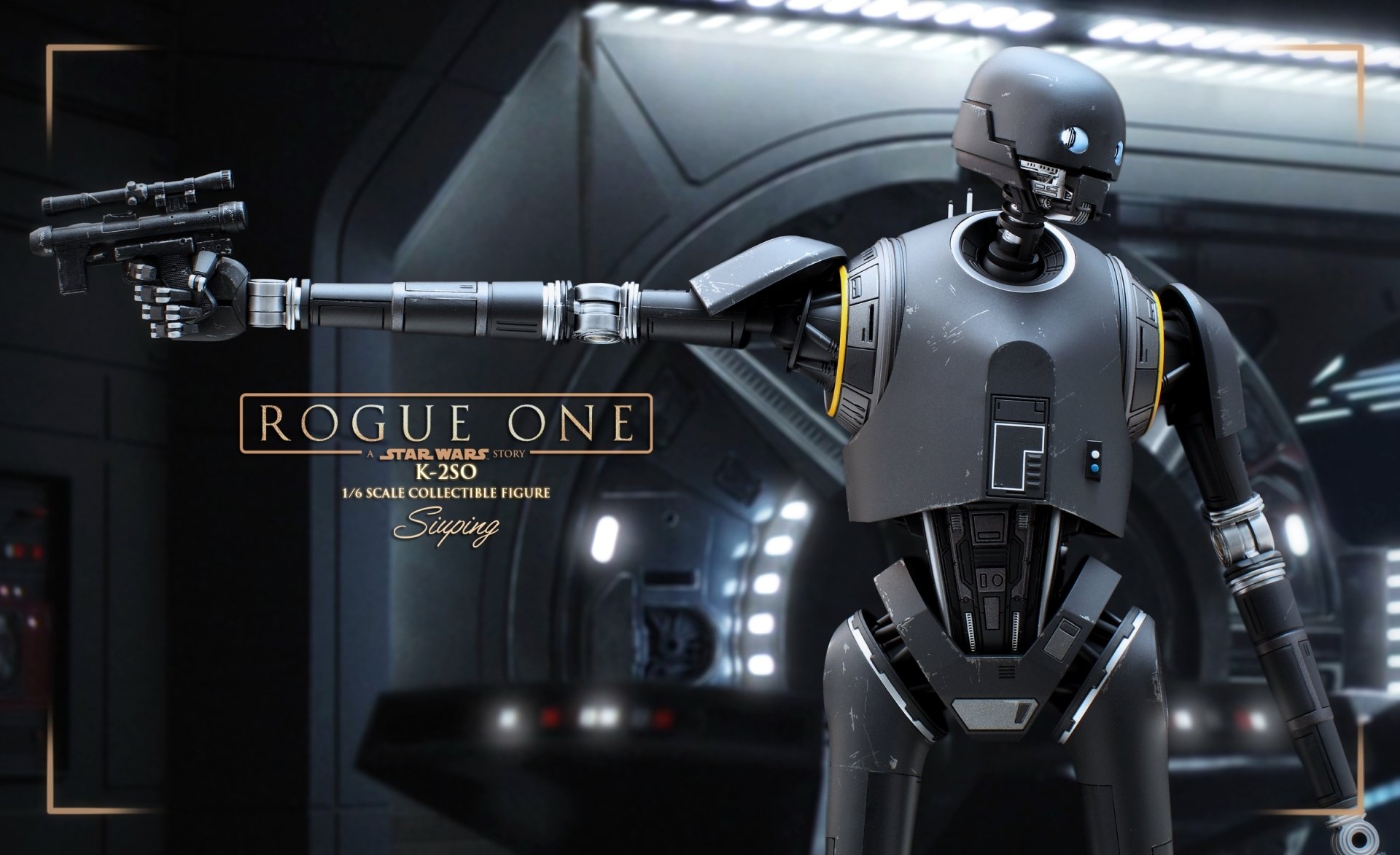 Download Star Wars K-2SO Movie Rogue One: A Star Wars Story HD Wallpaper