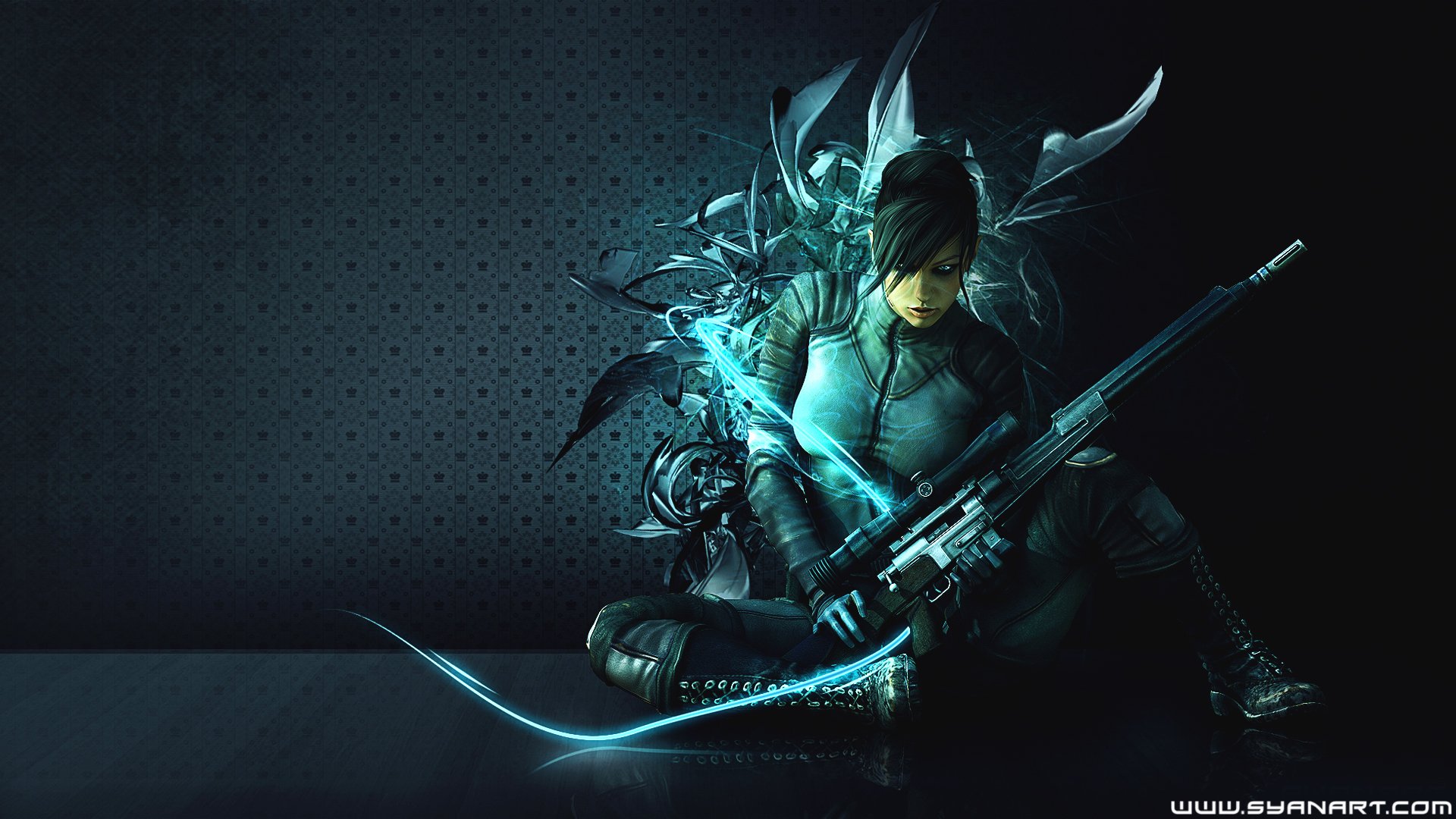 Download Sniper Video Game Wanted: Weapons Of Fate HD Wallpaper by SyanArt
