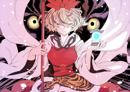 Shou Toramaru Anime Touhou HD Desktop Wallpaper | Background Image