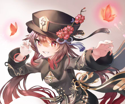 Hu Tao video game Genshin Impact HD Desktop Wallpaper | Background Image