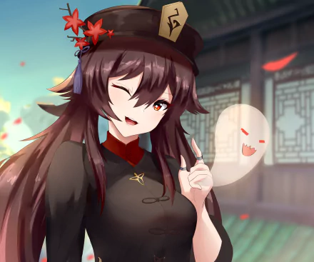 Hu Tao video game Genshin Impact HD Desktop Wallpaper | Background Image