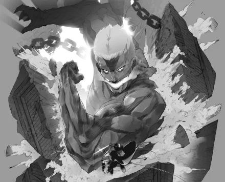 Reiner Braun Armored Titan Eren Yeager Anime Attack on Titan HD Desktop Wallpaper | Background Image
