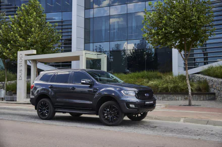 black car SUV car Ford vehicle Ford Everest HD Desktop Wallpaper | Background Image