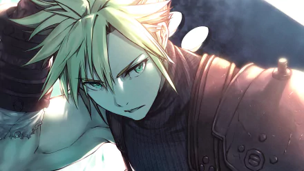 Cloud Strife video game Final Fantasy VII Remake HD Desktop Wallpaper | Background Image
