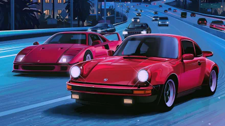  80's Highway by Mr.Melville