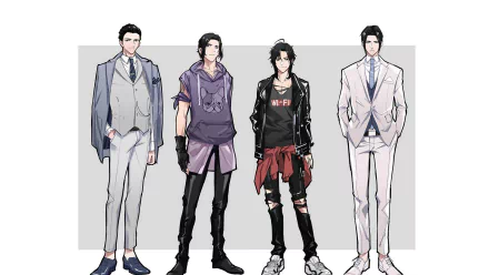 Jiang Cheng Lan Xichen Lan Wangji Wei Wuxian Anime Mo Dao Zu Shi HD Desktop Wallpaper | Background Image