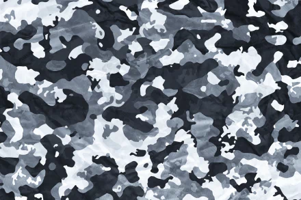 HD wallpaper with grayscale camouflage pattern for desktop background.