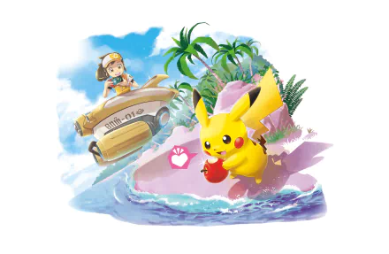 Pokemon River (Pokémon) Pikachu video game New Pokémon Snap HD Desktop Wallpaper | Background Image