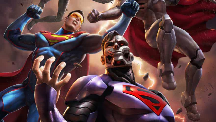 Eradicator (DC Comics) Cyborg Superman Superman movie Reign of the Supermen HD Desktop Wallpaper | Background Image