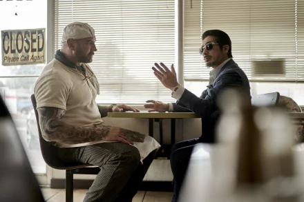  Dave Bautista &amp; Hiroyuki Sanada in the Movie Army of the Dead
