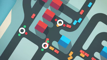video game Mini Motorways HD Desktop Wallpaper | Background Image