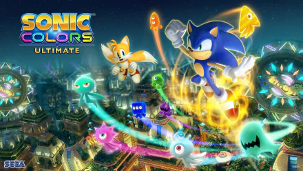 logo Miles 'Tails' Prower Sonic the Hedgehog video game Sonic Colors: Ultimate HD Desktop Wallpaper | Background Image