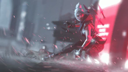 Jett (Valorant) video game Valorant HD Desktop Wallpaper | Background Image