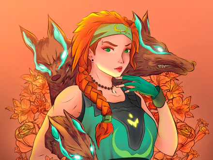 Skye (Valorant) video game Valorant HD Desktop Wallpaper | Background Image