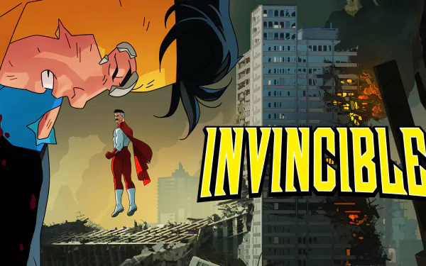 logo Mark Grayson Omni-Man Invincible TV Show HD Desktop Wallpaper | Background Image