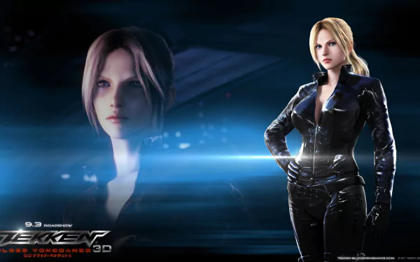 Nina Williams Anime Tekken: Blood Vengeance HD Desktop Wallpaper | Background Image