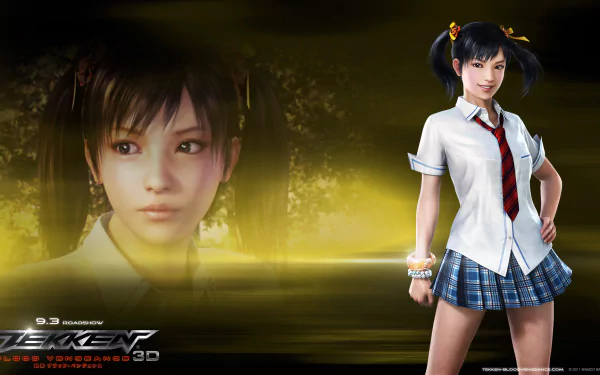Ling Xiaoyu Anime Tekken: Blood Vengeance HD Desktop Wallpaper | Background Image