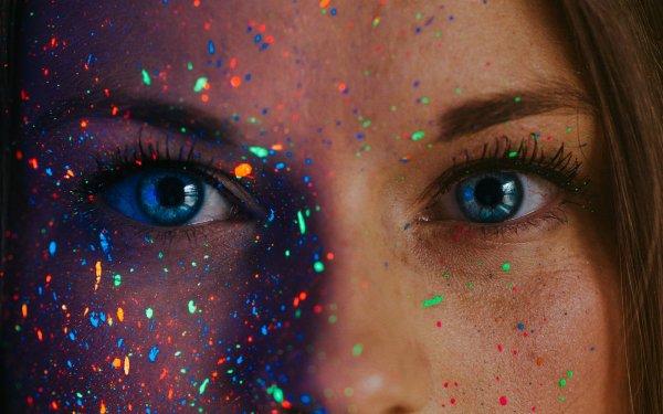 Women Face Blue Eyes HD Wallpaper | Background Image