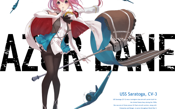 Anime Azur Lane Saratoga HD Wallpaper | Background Image