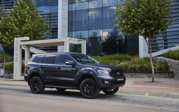 black car SUV car Ford vehicle Ford Everest HD Desktop Wallpaper | Background Image