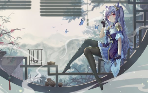 Video Game Genshin Impact Keqing HD Wallpaper | Background Image