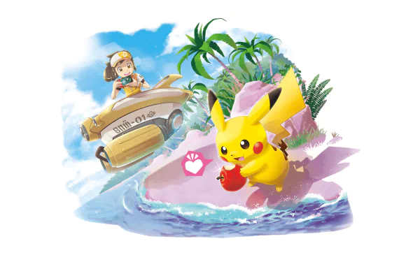Pokemon River (Pokémon) Pikachu video game New Pokémon Snap HD Desktop Wallpaper | Background Image