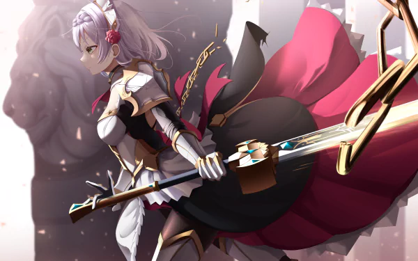 Noelle (Genshin Impact) video game Genshin Impact HD Desktop Wallpaper | Background Image