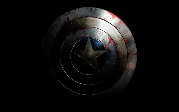  Close-up on Captain America's Shield