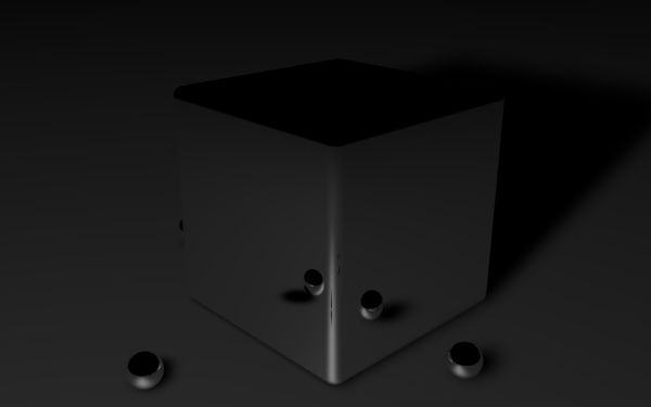 Artistic Cube 3D CGI Black HD Wallpaper | Background Image