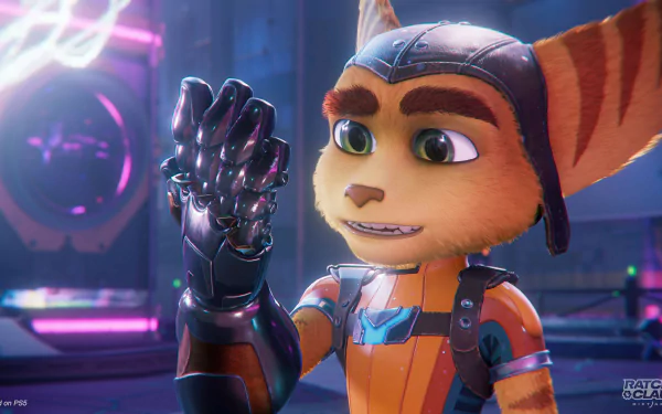 Ratchet (Ratchet & Clank) Ratchet & Clank video game Ratchet & Clank: Rift Apart HD Desktop Wallpaper | Background Image