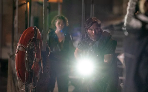 Cillian Murphy Millicent Simmonds movie A Quiet Place Part II HD Desktop Wallpaper | Background Image