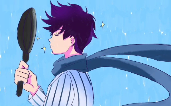 scarf pajamas pan Hero (Omori) video game OMORI HD Desktop Wallpaper | Background Image