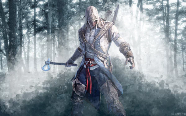 Connor (Assassin's Creed) video game Assassin's Creed III HD Desktop Wallpaper | Background Image