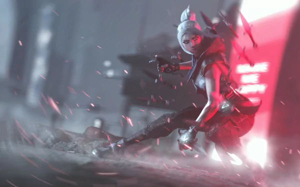 Jett (Valorant) video game Valorant HD Desktop Wallpaper | Background Image