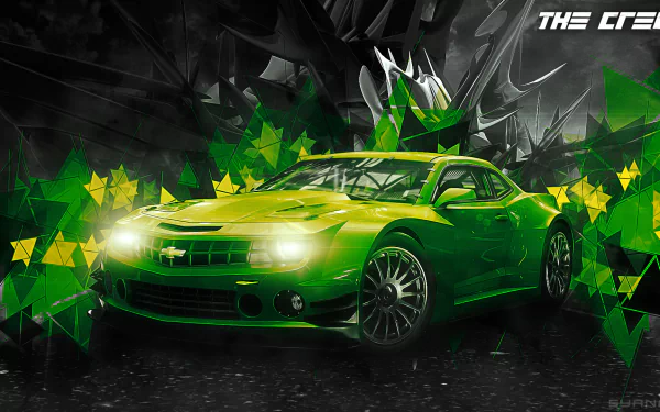  The crew green car