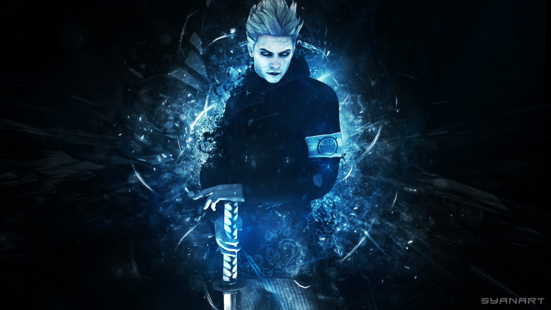 vergil devil may cry wallpaper