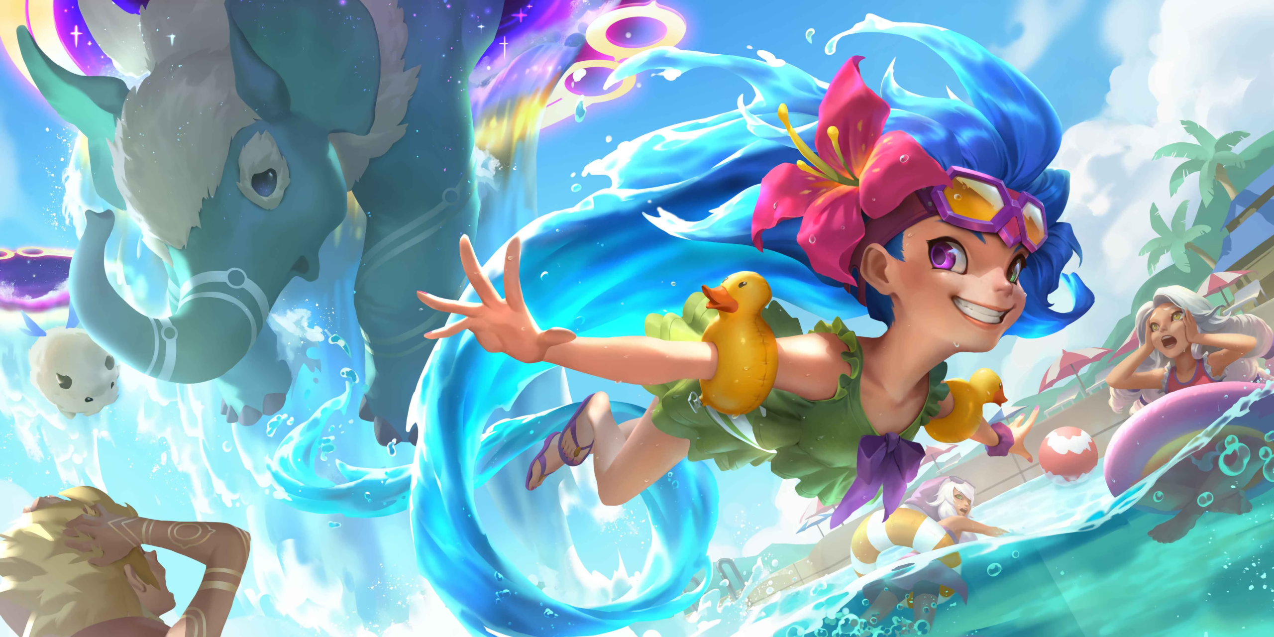 Zoe LoL Splash Art 4K Wallpaper #650