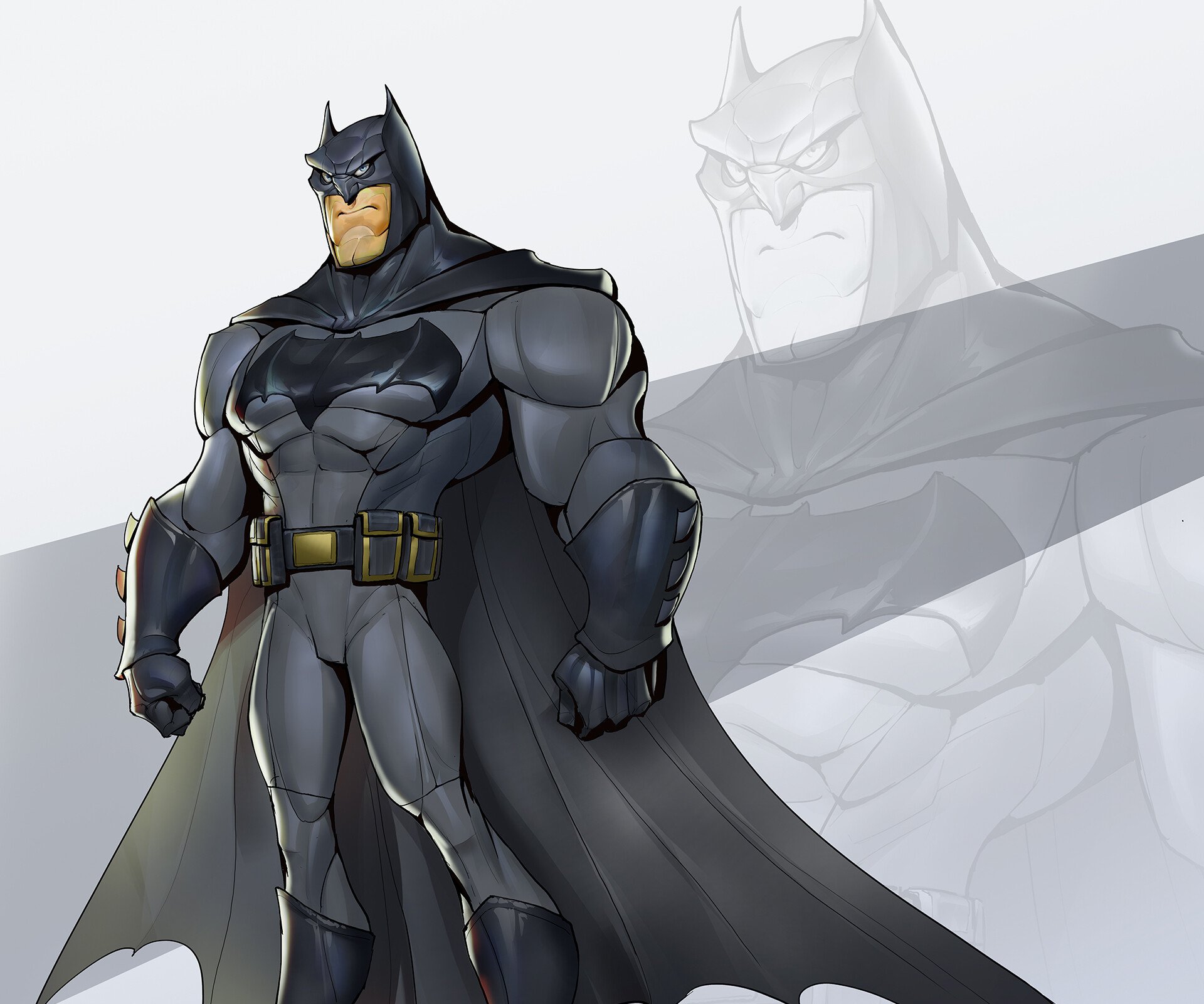 Download DC Comics Comic Batman HD Wallpaper by Dong Cheng