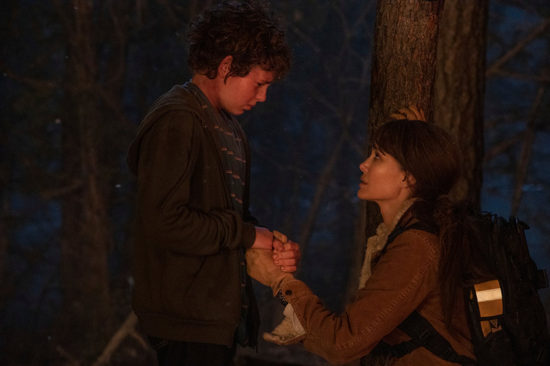 Download Connor Casserly Finn Little Hannah Faber Angelina Jolie Movie Those Who Wish Me Dead HD Wallpaper