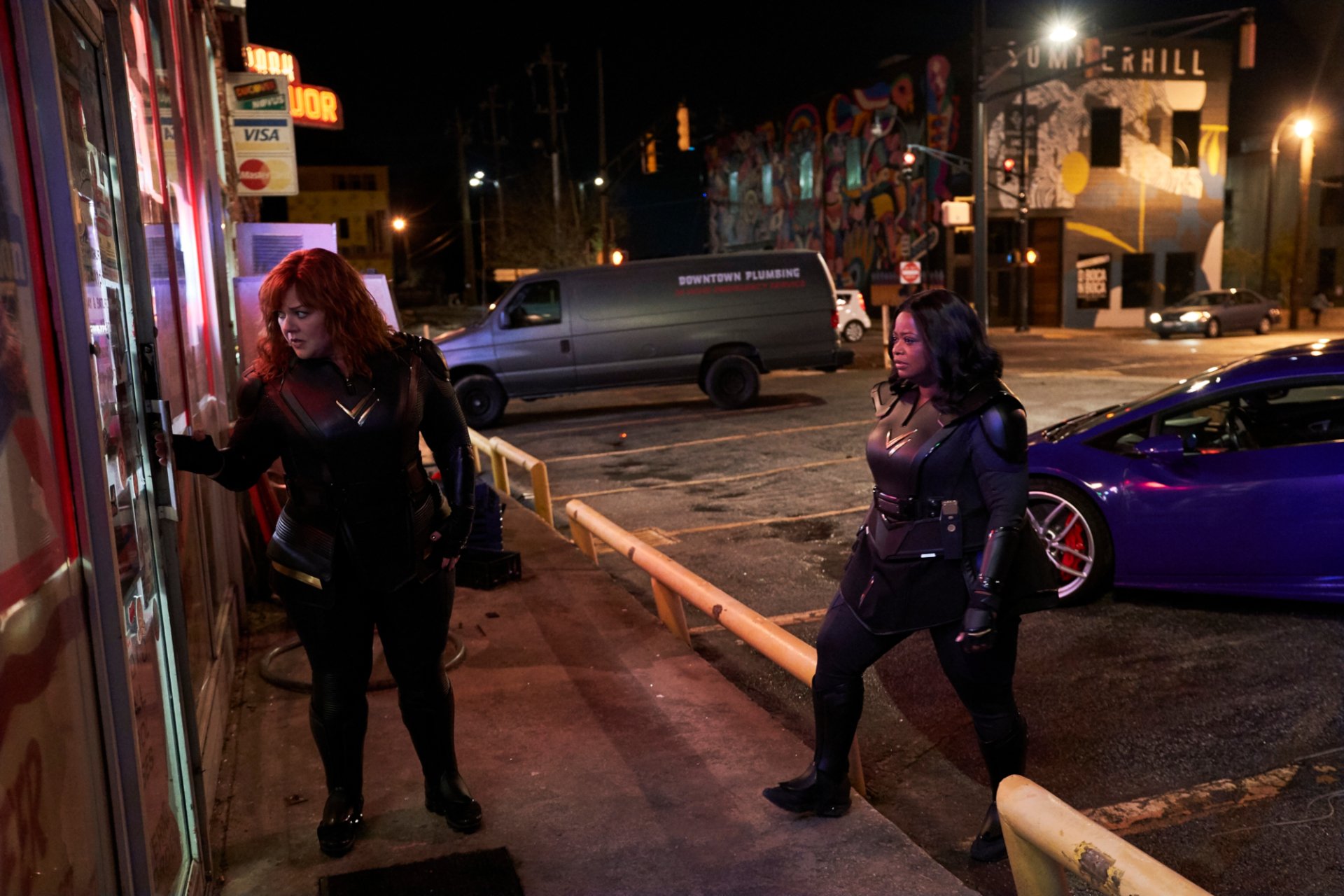 Download Melissa McCarthy Octavia Spencer Movie Thunder Force HD Wallpaper