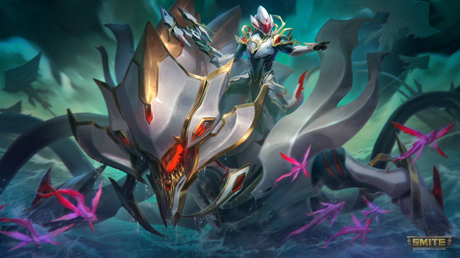 Download Poseidon (Smite) Video Game Smite 4k Ultra HD Wallpaper