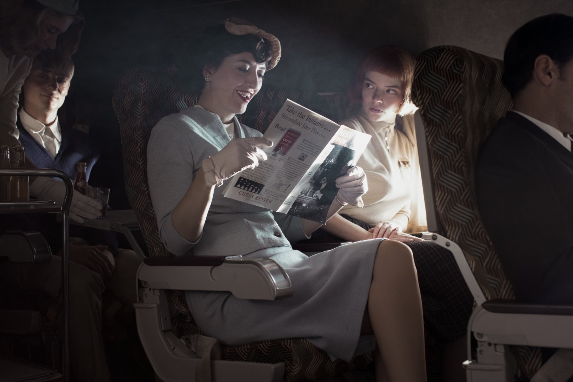 Download Beth Harmon Anya Taylor-Joy TV Show The Queen's Gambit HD Wallpaper