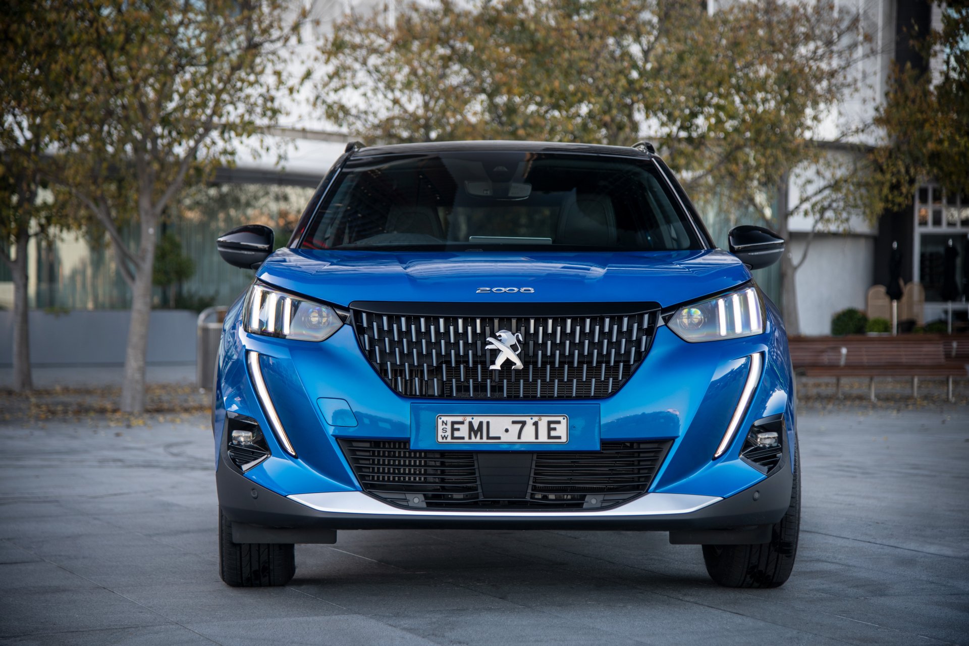 Download Electric Car SUV Vehicle Peugeot 2008 4k Ultra HD Wallpaper