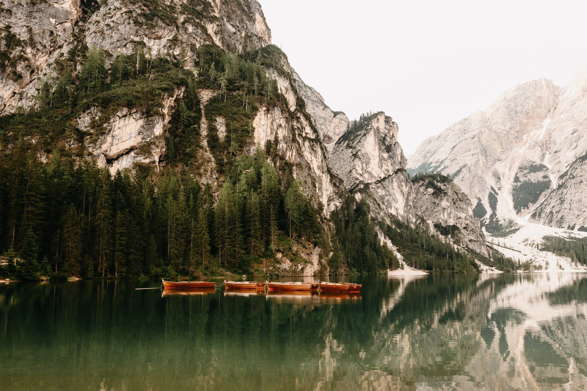 Download Reflection Mountain Vehicle Boat 4k Ultra HD Wallpaper by ...