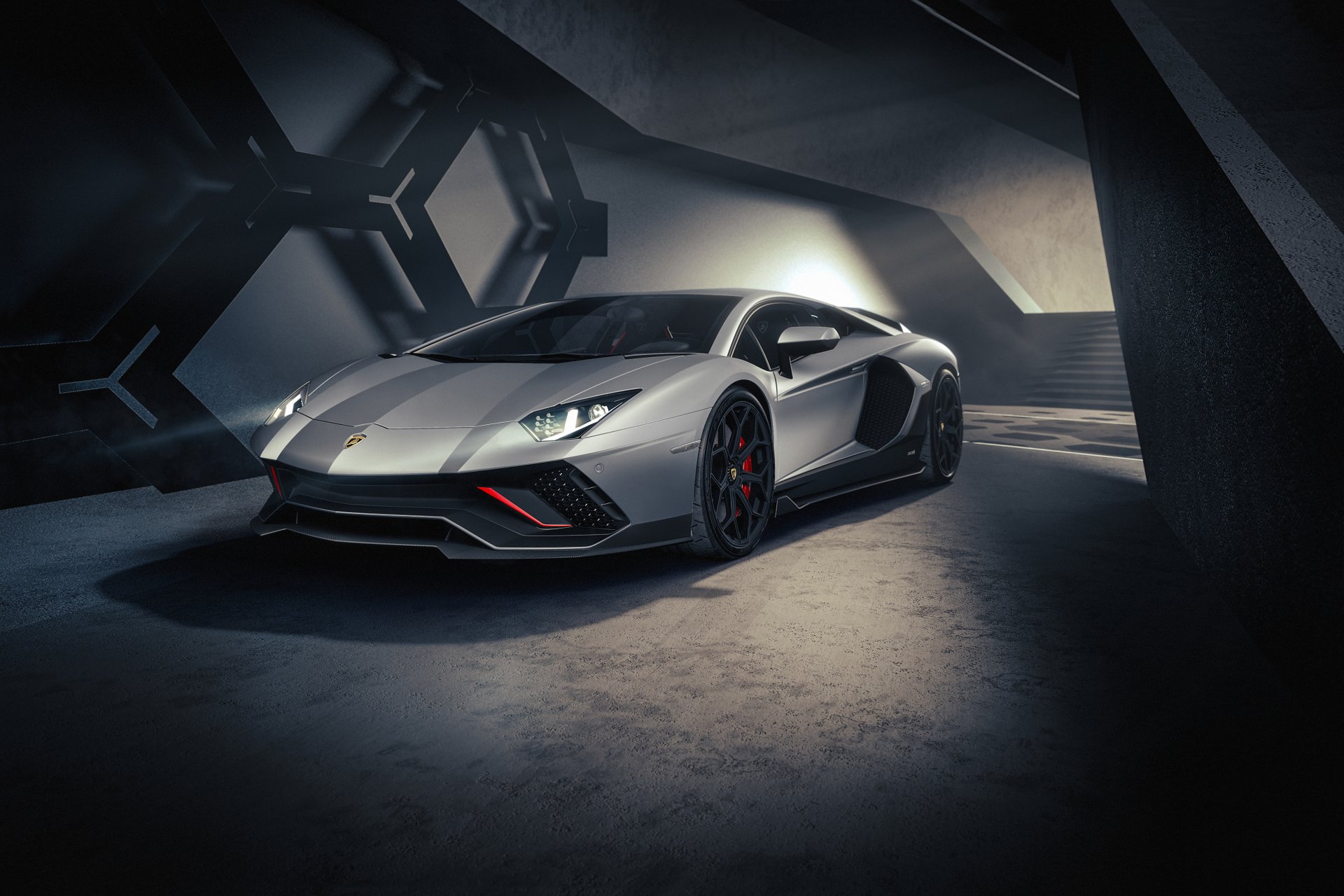Download Lamborghini Aventador Supercar Vehicle Lamborghini Aventador LP 780-4 Ultimae 4k Ultra HD Wallpaper