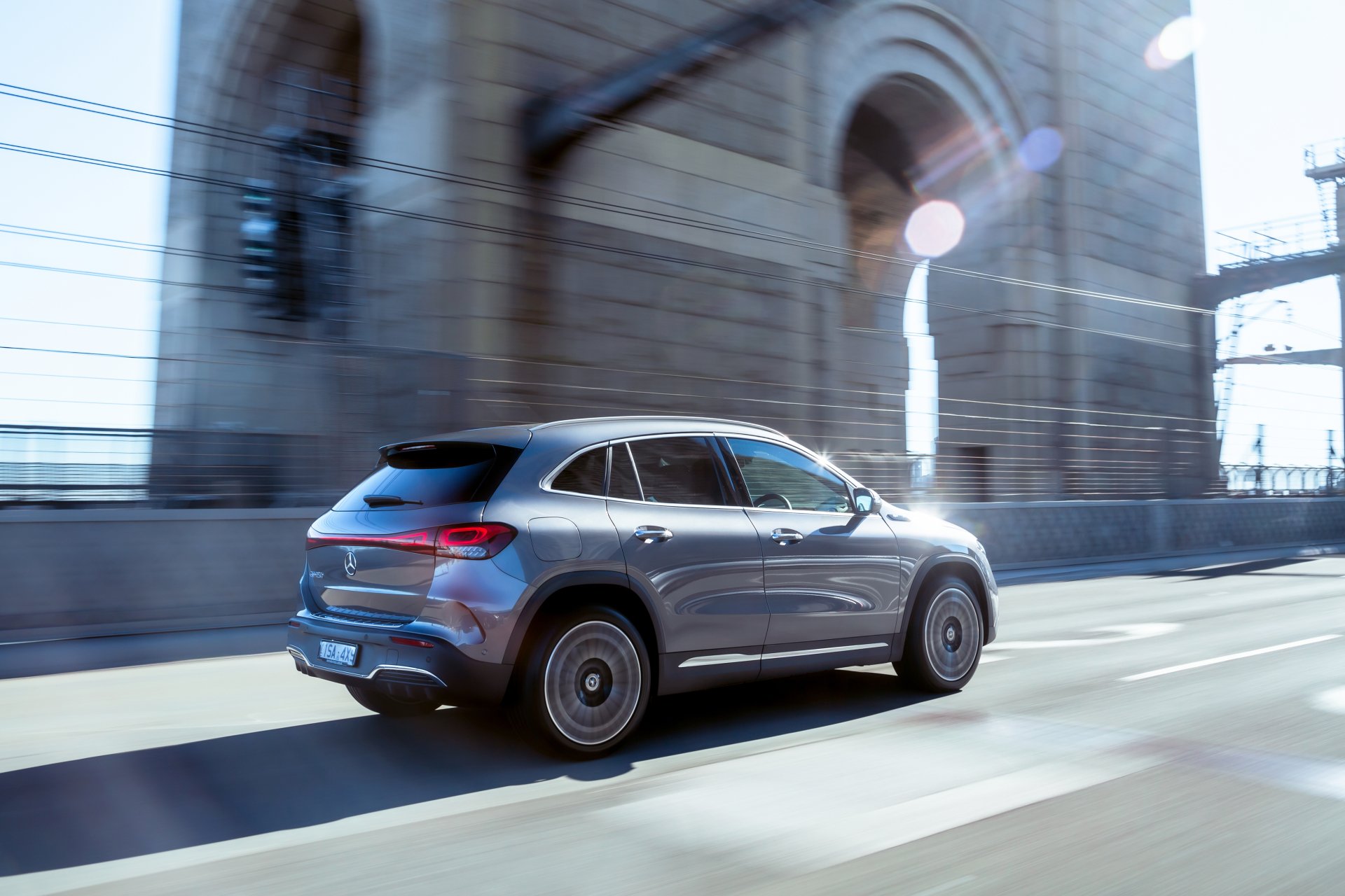 Download Electric Car SUV Vehicle Mercedes-Benz EQA AMG Line 4k Ultra HD Wallpaper