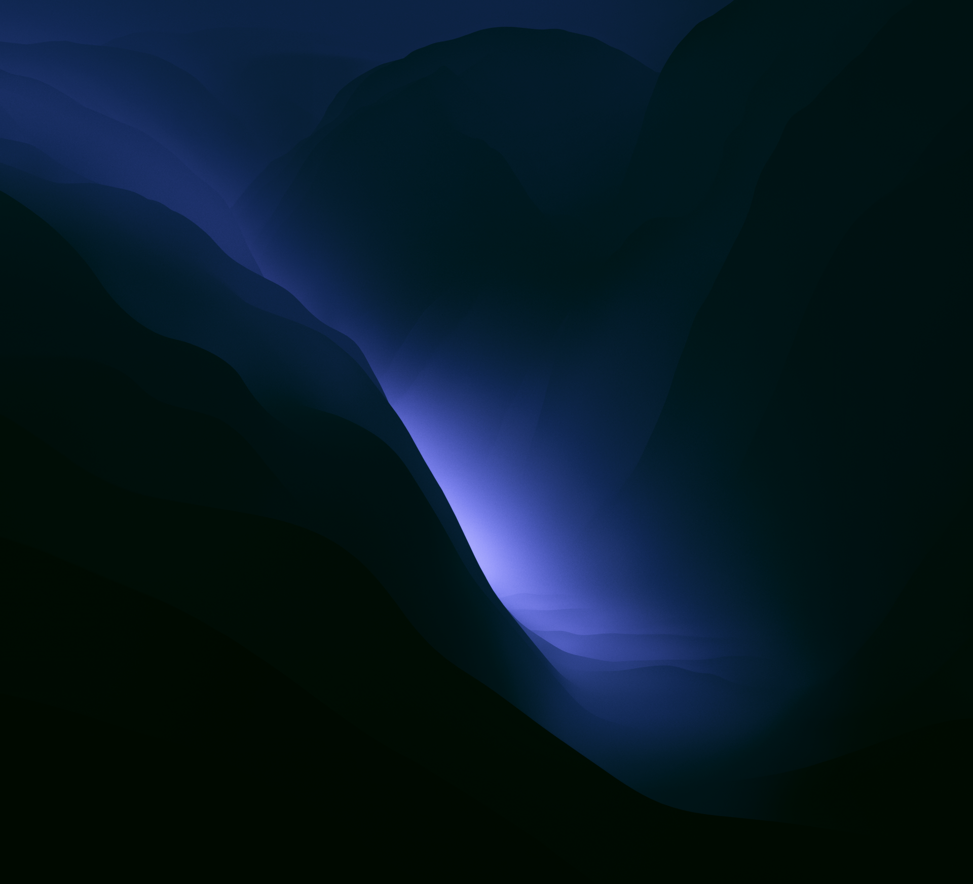 macOS Monterey inspired Waves wallpapers for iPhone