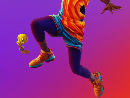 Tweety movie Space Jam 2 HD Desktop Wallpaper | Background Image